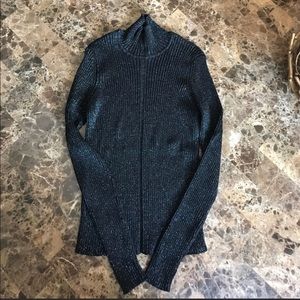 Escada Black Sparkle Cashmere Sweater